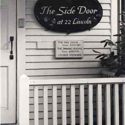 Side Door Cafe at 22 Lincoln Street