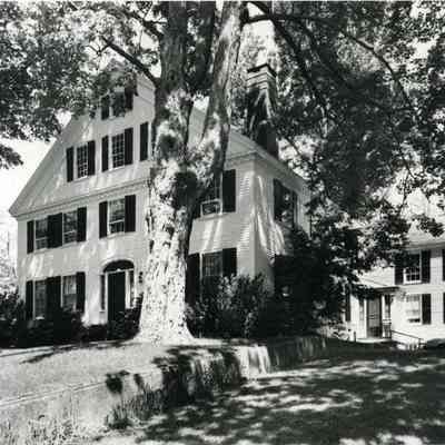 A photo of the Walker-Wilson House, Melcher Place, Topsham . c. 1803