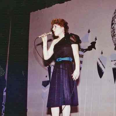 A color photograph of contestant #1 Lucie Morin