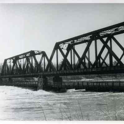 1987 Androscoggin River Flood, Black Bridge