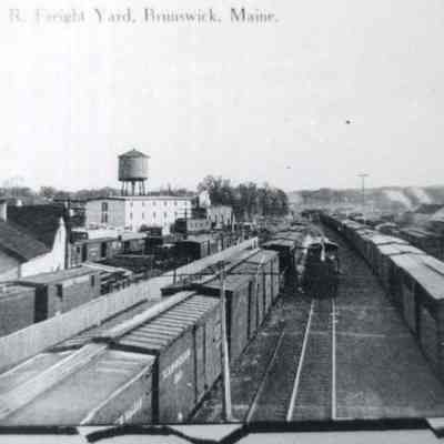 Maine Central Railroad Freight Yard
