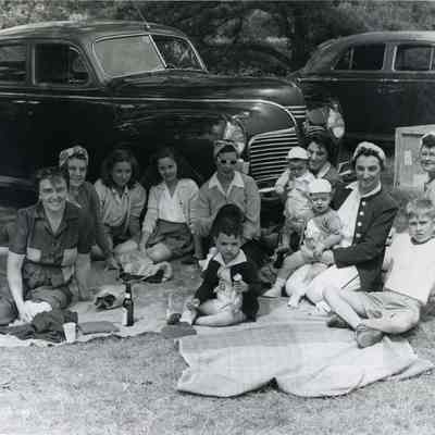 Employees and their Families at the Verney Mill Picnic