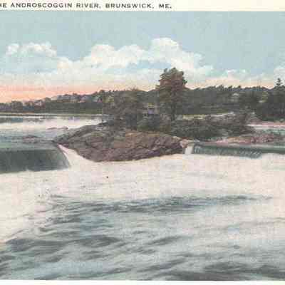 High Water on the Androscoggin River, Brunswick