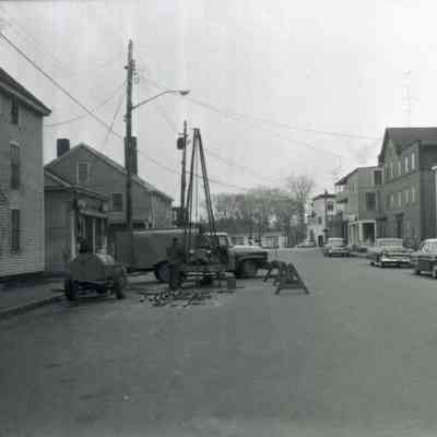 A photo of Mill St. before changes.