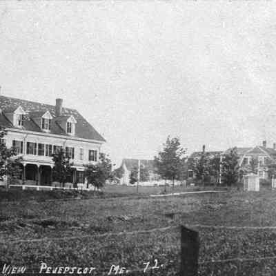 Community Hall and Mill Superintendent's House, Pejepscot, ME
