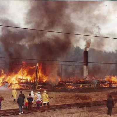 Pine Spring Water Company Fire