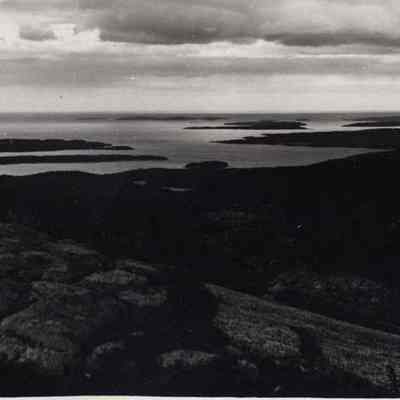 A photo view of a painting by Stephen Etnier.