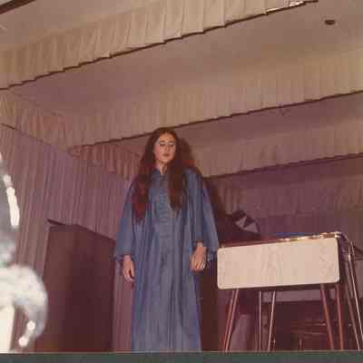 Barbara Aldridge, dancing.