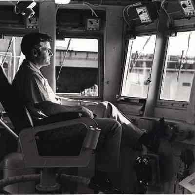 A photo view of Peter L. White. 3/19/1981.