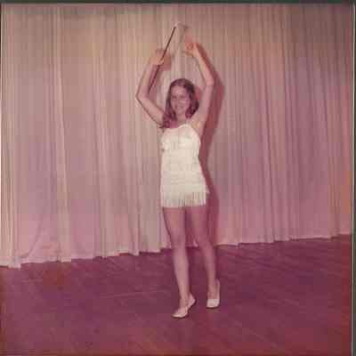 Bernadette Menard will perform a baton routine