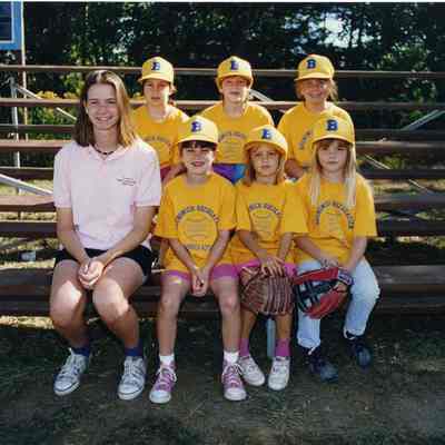Girls softball team.