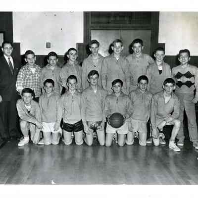 BHS Basketball Team 1957