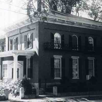 A photo of the George McManus House.