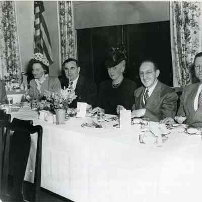 Verney Folks at a Banquet Table