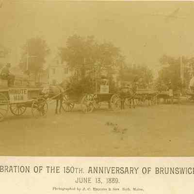 Parade Floats, 150th Anniversary of Brunswick