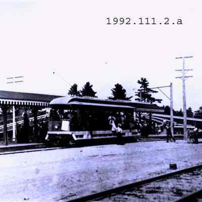 Trolley stop for Merrymeeting Park.