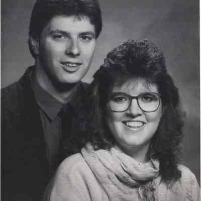 A photo view of Merilee Cadrette and Michael Jacque.