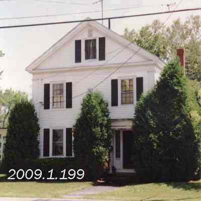A photo of JLC's boyhood home.