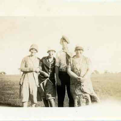 Ora Rockley, Thelma Cutler, Tom and Myrtie Cutler