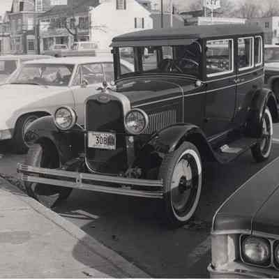 Antique Car on Maine Street