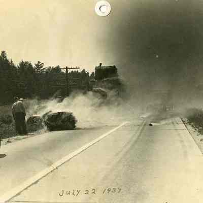 Cotton Fire on Portland Road