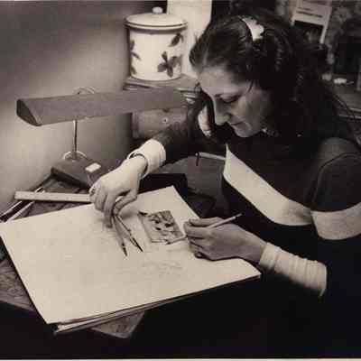 A photo view of Patti Carter. 1/19/1981.