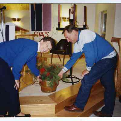 Nancy and Ron Otis, 1988.