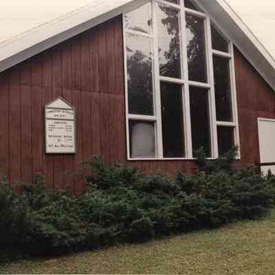A photo view of the Christian Science Church. 9/7/1989