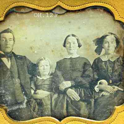 Rev. Constant Quinnan and family
