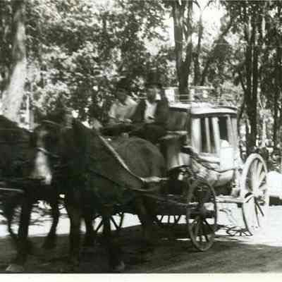 Stagecoach at the Brunswick Bicentennial Parade