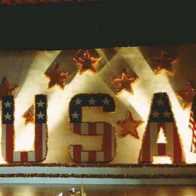 The stage for the 1991 Pageant.