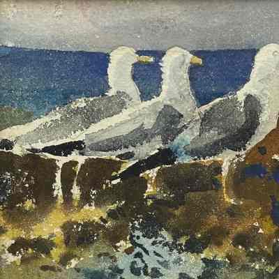 "Three Gulls" by Forrest Orr