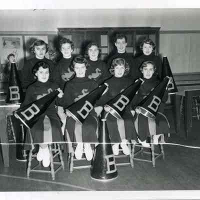 BHS Cheerleaders 1953
