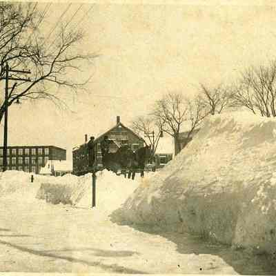 Maine Street winter scene, c.1920