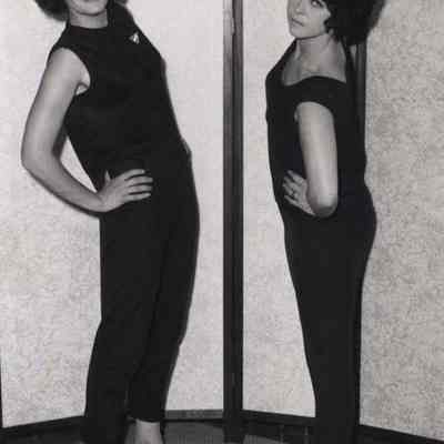 A photo view of D. Crocker and N. Thomashay. 7/25/1963.