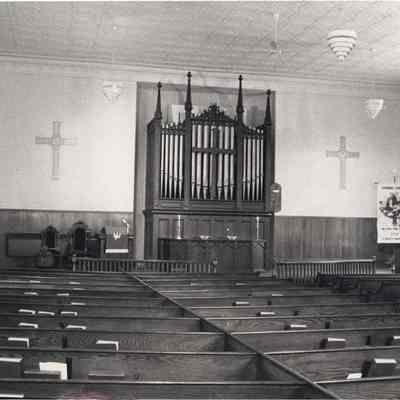 Organ at the United Methodist Church