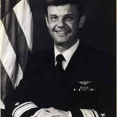 A photo view of R Adm.. Edward A. Wilkinson.