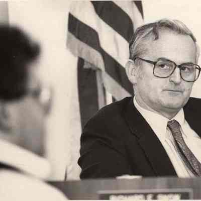 A photo view of Richard Snow. 8/12/1992.