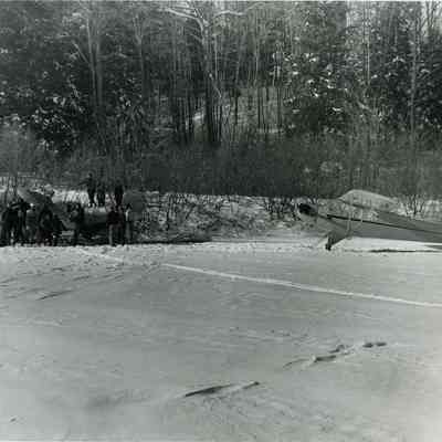 Airplane Crash in Topsham