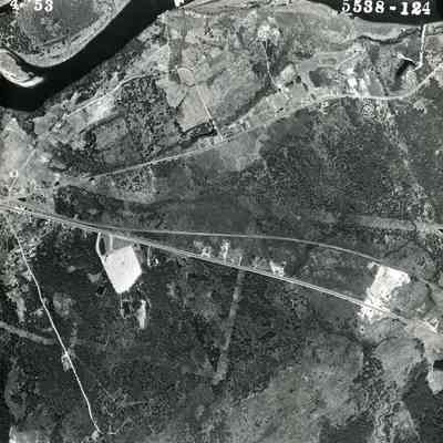 An aerial photo of Brunswick. 5/4/1953