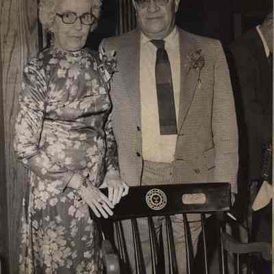 A photo view of Harry Schulman. 12/7/1973.