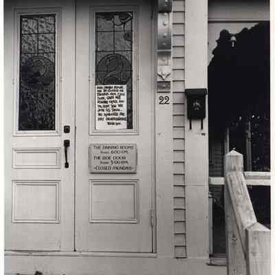 Side Door Cafe at 22 Lincoln Street