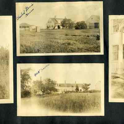 Four Photos from Miriam Stover Thomas Scrap Book