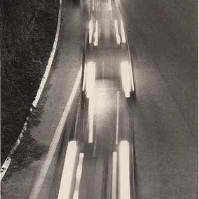 A photo view of traffic on route 1. 11/17/1992.