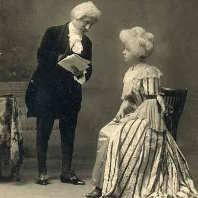 Roseanne Fortin and unidentified man