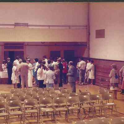 A color photograph of the Teen Queen reception.