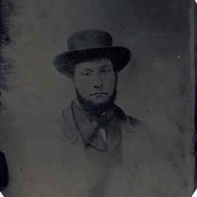 Unidentified bearded man