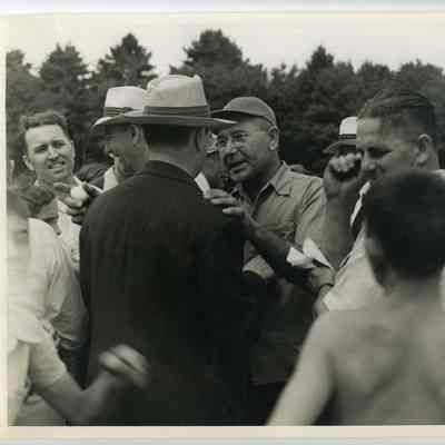 Men at the Verney Mill Picnic