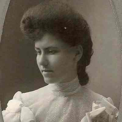 Unidentified young woman