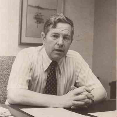 A photo view of Elwin (Skip) Thurlow. 6/11/1976.